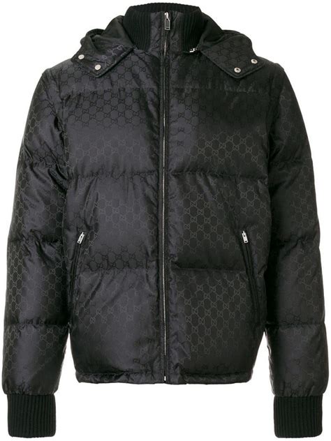 gucci long coat mens|gucci padded jacket men's.